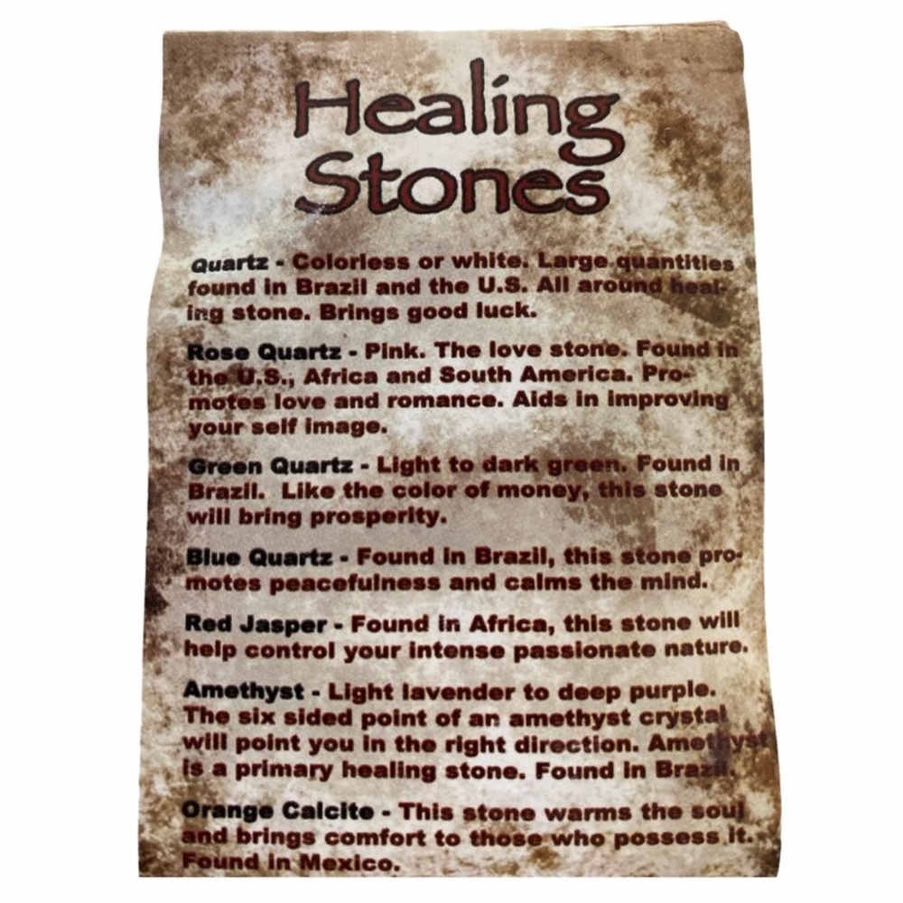 Crystal Healing Stone Set - Picture 3 of 5